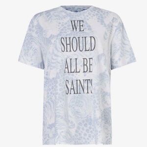 All Saints We Should All Be Saints Boyfriend Tee Size S